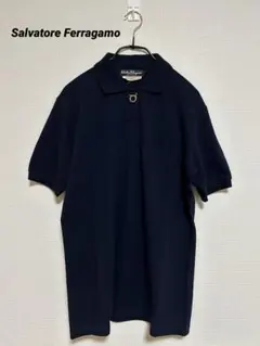 Salvatore Ferragamo ゴールドガンチーニチャーム ポロシャツのサムネイル
