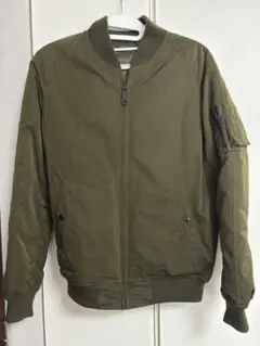 ナノユニバース✖️NISHIKAWADOWN MA-1ジャケット オリーブ