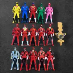 廃盤品 海賊戦隊ゴーカイジャー レンジャーキー 16本セット