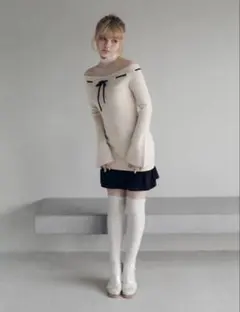 ANDMARY Lona ribbon mini dress - メルカリ