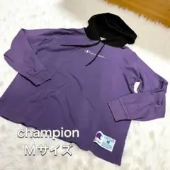 Champion パーカー Mサイズ 紫　ヴィンテージ　パープルz