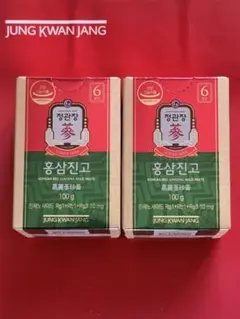 ✩[正官庄]高麗人参(韓国紅参)6年根濃縮エキス100g 2箱セット - メルカリ