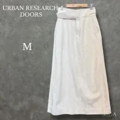アーバンリサーチドアーズ【M】コットンリネングルカスカート ストレート