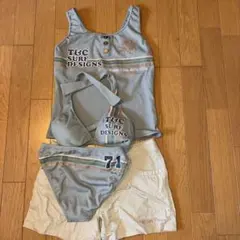 【サイズ違い9M/11L】T&C タウン&カントリー 水着 4点　 体型カバー