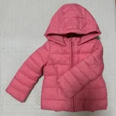 プチバトー PETIT BATEAU 中綿アウター ピンク 4ans