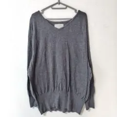 n’Or Vネックニット