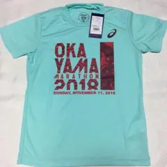 2018年岡山マラソン大会Tシャツ XSサイズ
