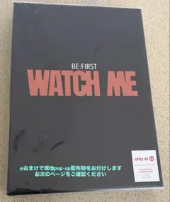 US限定 BE:FIRST WATCH ME Target BESTY Ver.