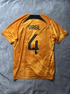 正規品　オランダ代表 ユニフォーム　ファンダイク　ワールドカップ