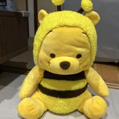 ミツバチデザインぷーさんぬいぐるみ