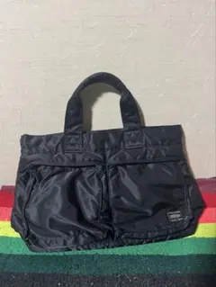 極美品 PORTER ポーター タンカー トート バッグ ブラック 小のサムネイル