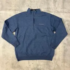 columbia コロンビア ハーフジップ スウェット ネイビー