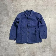 50-60s VETRA サンフェード コットンツイル フレンチワークジャケット