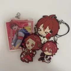 アイナナ 七瀬陸 缶バッジ アクキー サクラメ シャッフルトーク お菓子