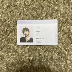 TWICE モモ IDカード Formula of Love