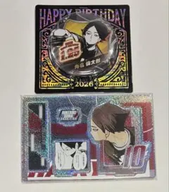 ハイキュー 角名倫太郎 誕生日 バースデイ 2026 缶バッジ アクリル