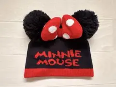 【美品】ミニーマウス ニット帽