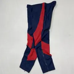 80s NIKE USA製 紺タグ ナイロン トラックパンツ Tech ジャージ