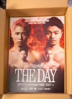 T*3様 井上尚弥 中谷潤人 「THE DAY」非売品ポスターB2サイズ Lem