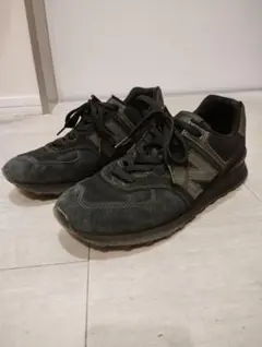 ニューバランス ML574EVE 希少カラー　トリプルブラック29.0