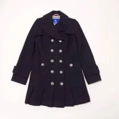 BURBERRY BLUE LABELバーバリーノバチェック黒AラインプリーツSのサムネイル
