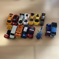 トミカセット スポーツカーとキャラクターカー