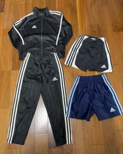 adidas ジャージ＆短パンセット（キッズ：120cm）