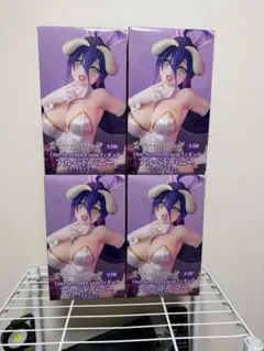 オーバーロード フィギュア アルベド　バニーホワイトVer. 4個セット 他