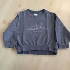 Cottoli ニューヨーク刺繍 トレーナー 95 100