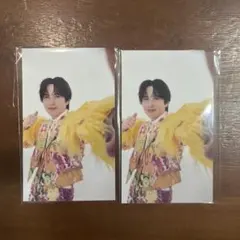 吉田仁人 トロピカル衣装 LOVE ENG!NE 自撮りトレカ M!LK 2枚
