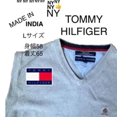 TOMMY, NY, トミーヒルフィガー, L India Lサイズ