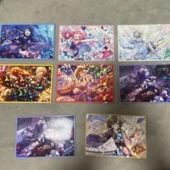 プロセカ まとめ売り ポストカードセット（1枚目） プロフィールカード（2枚目）