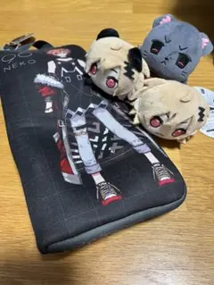 96猫 ぬいぐるみ ポーチ