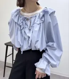 原宿 リボン ブラウス ロマンティックスタンダード me。 - メルカリ