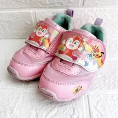 アンパンマン スニーカー ベビーシューズ ピンク 15cm