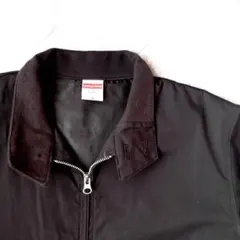 ブラック ジップアップジャケット