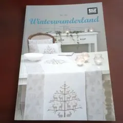 冬モチーフ クロスステッチ図案集 Winterwunderland　洋書