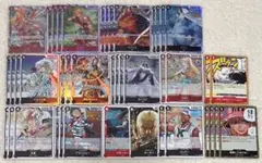 赤黒コビー デッキ調整パーツ各種 ワンピースカード