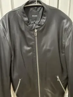 ビームス　ラムレザー　シングルライダースジャケット　beamsのサムネイル