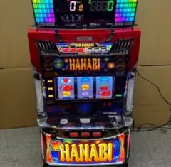 5号機 ハナビ マッドブラック 実機 家庭用フルセット！ アクロス ハナビ マットブラックver. 中古パチスロ実機 [8ch対応] A-SLOT