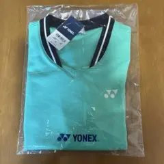 YONEX ミントグリーン Vネック長袖ウェア