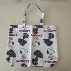 SNOOPY スヌーピー エコバッグ 大のサムネイル