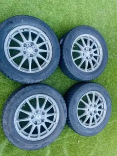 WEDS 16インチ スタッドレス グッドイヤー アイスナビ 225/60R16