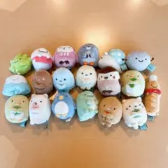 すみっコぐらし　てのりぬいぐるみ　まとめ売り　19個