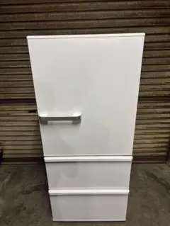 【美品】送料込 アクア ノンフロン冷凍冷蔵庫 AQR-27P(W) 2024年製 アクア 冷蔵庫 272L 右開き 3ドア 幅60cm 耐熱トップテーブル