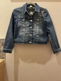 ソフトストレッチデニムジャケット Chasing Rainbows130センチ