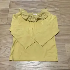 ニットプランナー　 イエロー 長袖カットソー 100cm