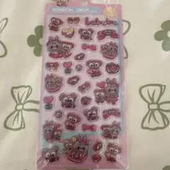 ボンボンドロップシール　ラブブ