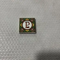 ジブリパーク アルファベットタイル P ぽんぽこ