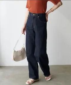 ディスコート　USコットンデニムストレートパンツ